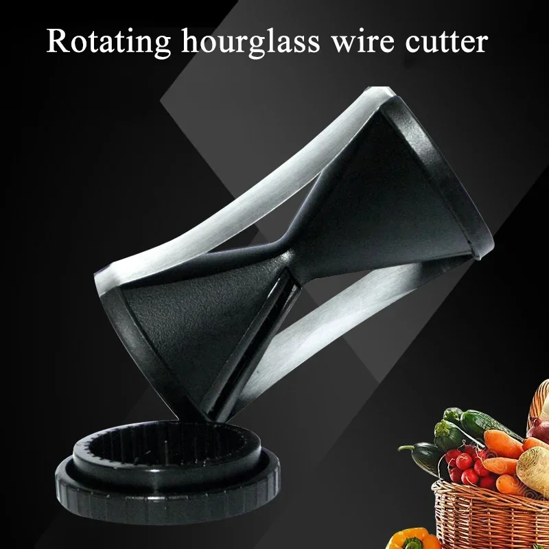 

Funnel shaped vegetable slicer, multifunctional planer, creative multi-purpose kitchen tool, rotary vegetable slicer, and planer