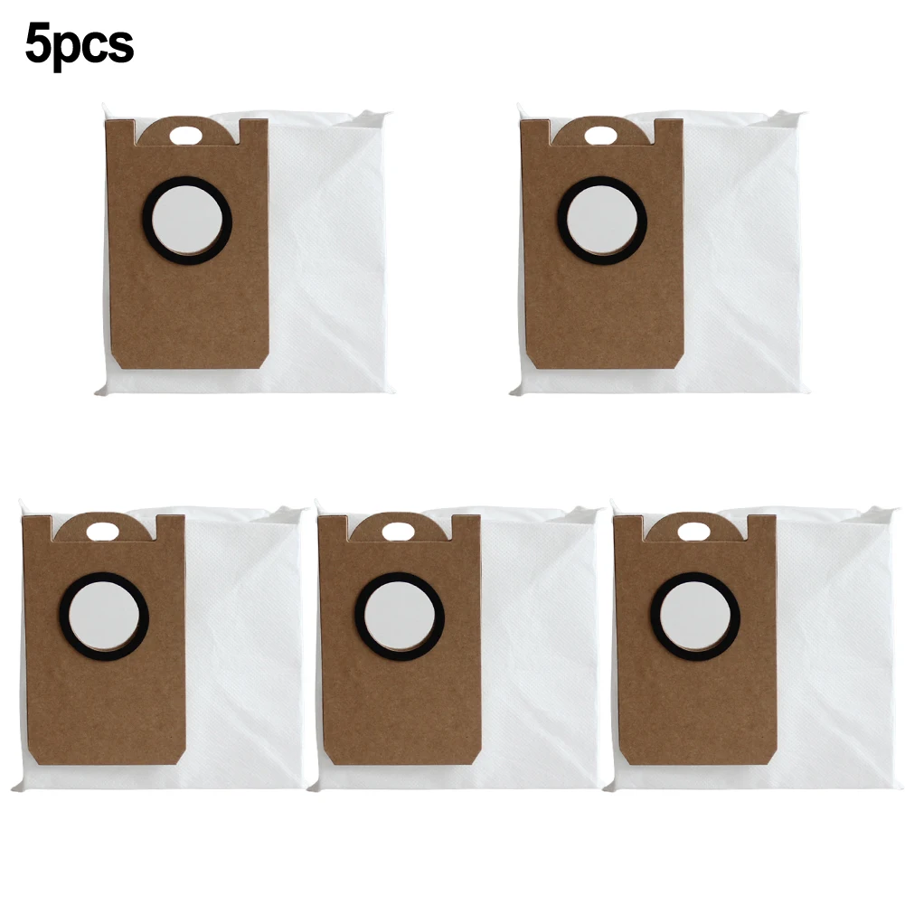 5 Pcs Leakproof Dust Bag Canister Replacement Spare Parts 123mm For Amarey A90+ A91+ Robotic Vacuum Cleaner Accessories