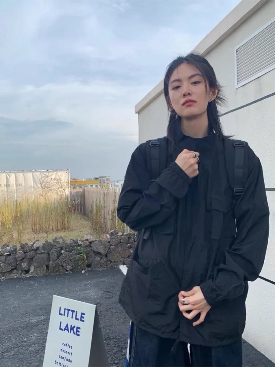 

Lightweight American Sle Summer Workwear Sun Protection Clothing Loose Casual Outdoor Breathable Jaet for Men