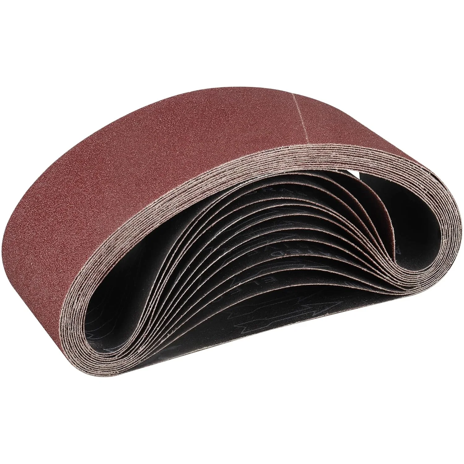   100x610mm Abrasive Sanding Belts 40-400 Grit Sander Belts for Grinding Stainless Steel Metal Polishing and Rust Removal
