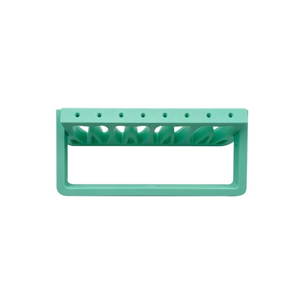 Limas de Canal radicular endodóntico Dental, caja de estante de desinfección, soporte para taladros, herramientas de dentición, 1 piezas, 8 agujeros