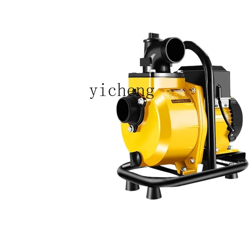 TQH permanent magnet frequency conversion brushless DC self-priming pump 48V60v72 volts large flow electric vehicle