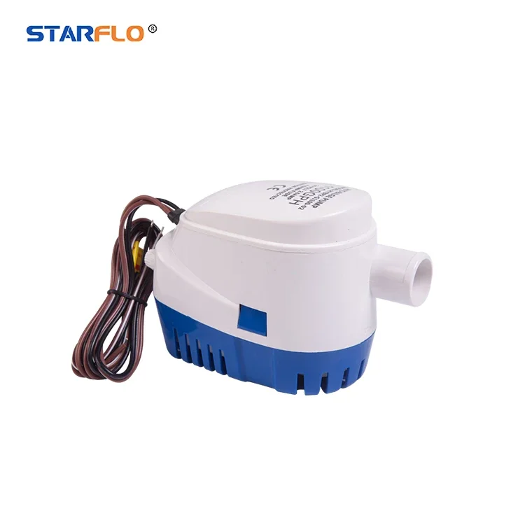 STARFLO 1100GPH 24v automatic electric Submersible Marine fishing pump Boat Drainage Bilge Pump boat pump for bilges