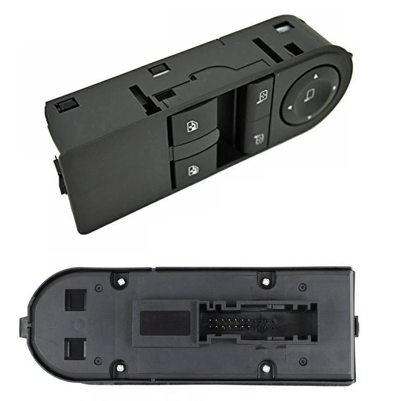

13228706 For Vauxhall Astra H Zafira B Driver Side Electric Window Switch Button