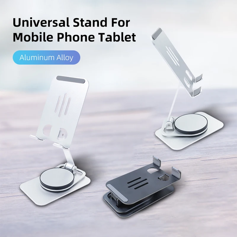 Tablet Stand 360 ° Rotatie Verstelbare Opvouwbare Houders Voor Mini Pc Tablet Beugel Ondersteuning Universele Mobiele Telefoon Android Ios