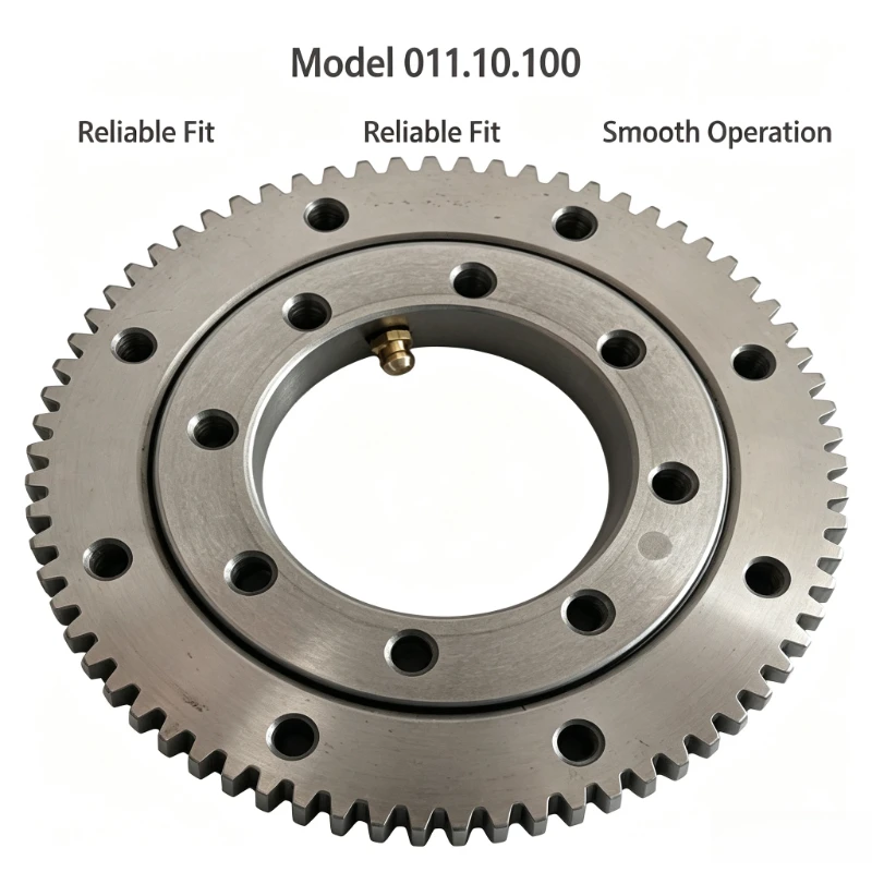 External tooth slewing bearing Toothed bearing Small slewing bearing 011.10.100