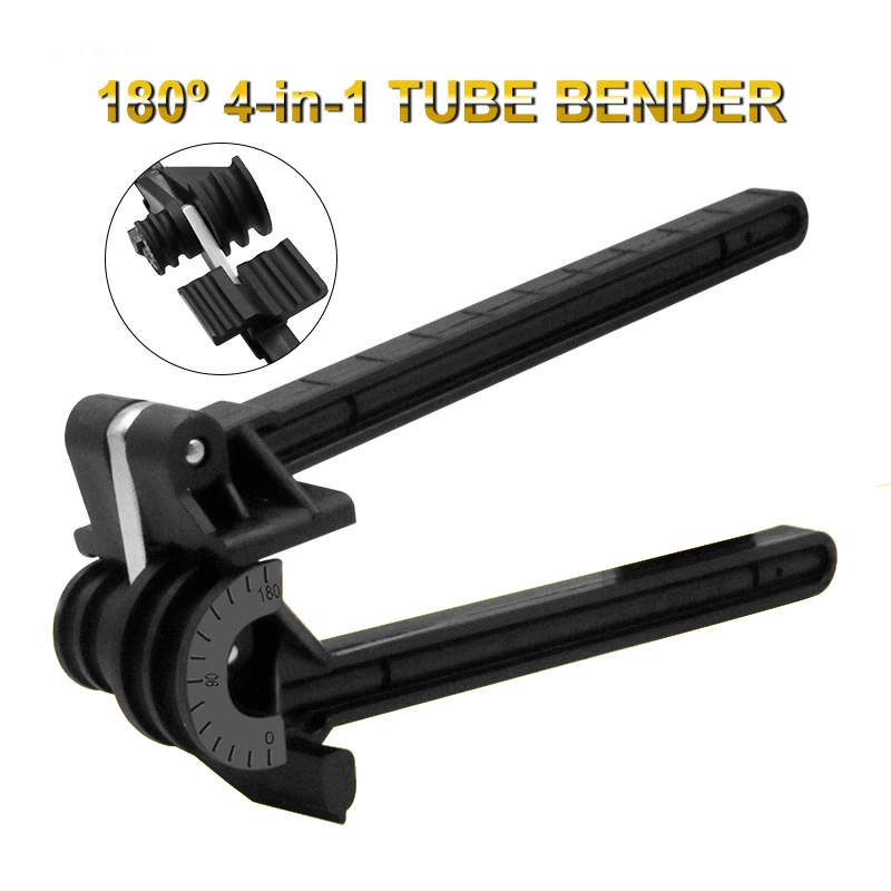 180 Degree Pipe Bender 5mm 6mm 8mm 10mm Copper Pipe Bender Manual Elbow Tool Tube Bending Machine Hand Tools