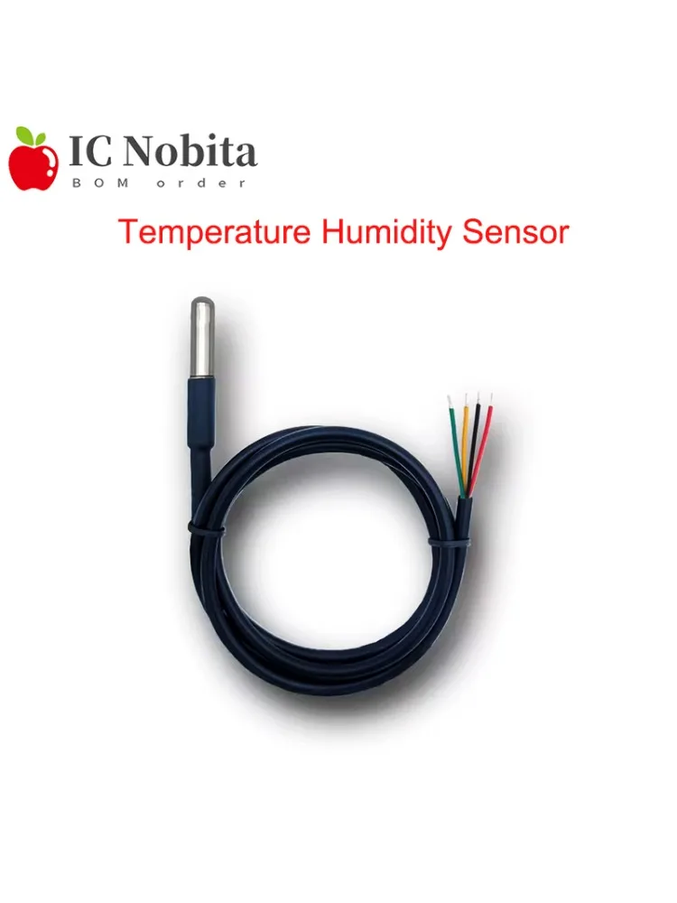 1 SZT. SHT40 SHT30 SHT20 SHTC3 SHT45 SHT35 SHT31 Cyfrowy Czujnik Temperatury i Wilgotności Stal Nierdzewna Sonda I2C z Interfejsem IIC — zdjęcie produktu 7