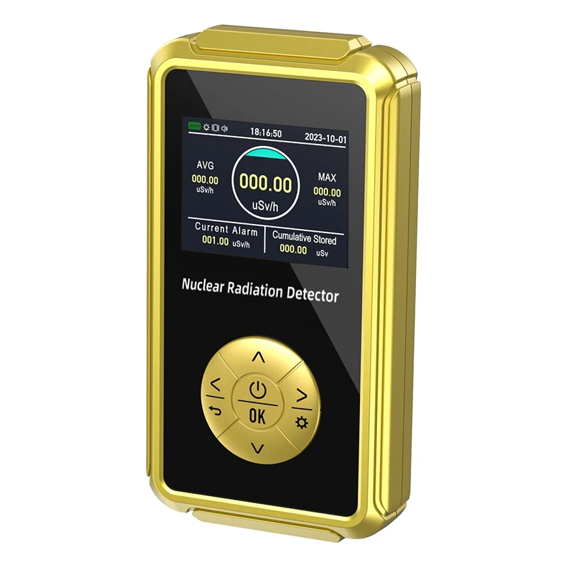 Geiger Counter Nuclear Radiation Detector Geiger Plate Radioactivity Detector For Nuclear Wastewater For PC Software