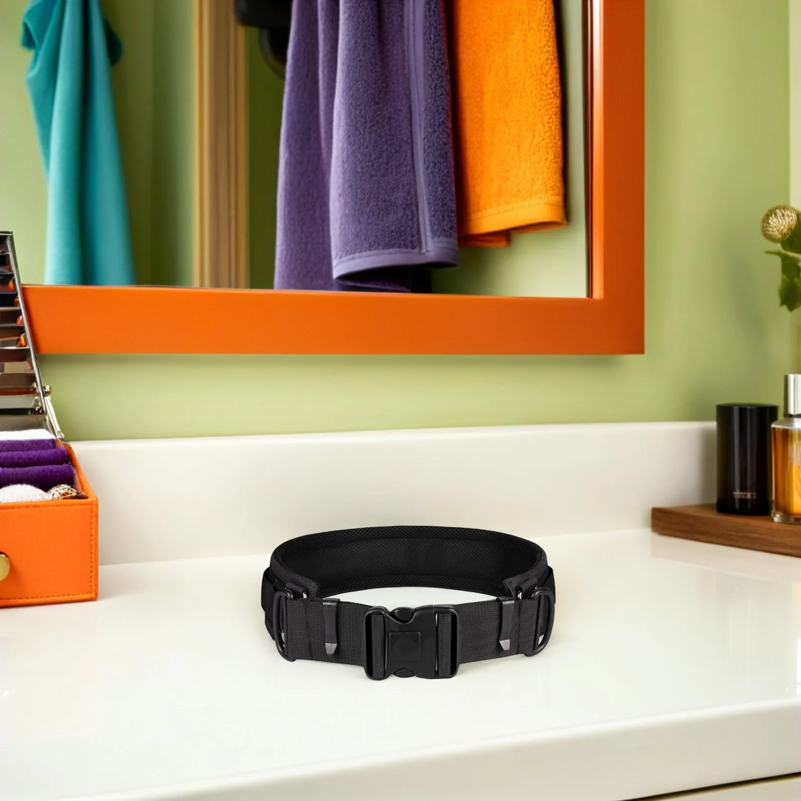 حزام ربط الكاميرا، حزام خصر قابل للتعديل، نايلون متين مضاد للاهتزاز لعشاق التصوير الفوتوغرافي، معدات متعددة