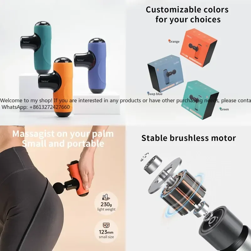 

2026 High Quality Small Portable Vibrating Body Percussion Deep Tissue Mini Fascial Deep Muscle Massage