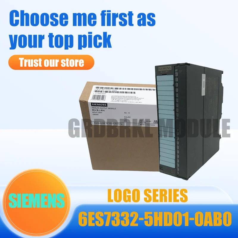 Brandneues Original SIEMENS 6ES7332-5HD01-0AB0 6ES7 332-5HD01-0AB0 S7-300 Analoges Ausgangsmodul