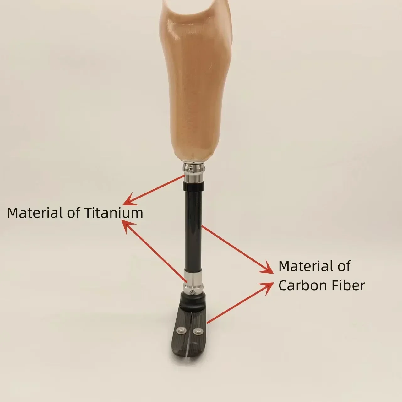 

NEW titanium prosthetic leg carbon fiber prosthetic leg prosthetic legs that can take 150kg