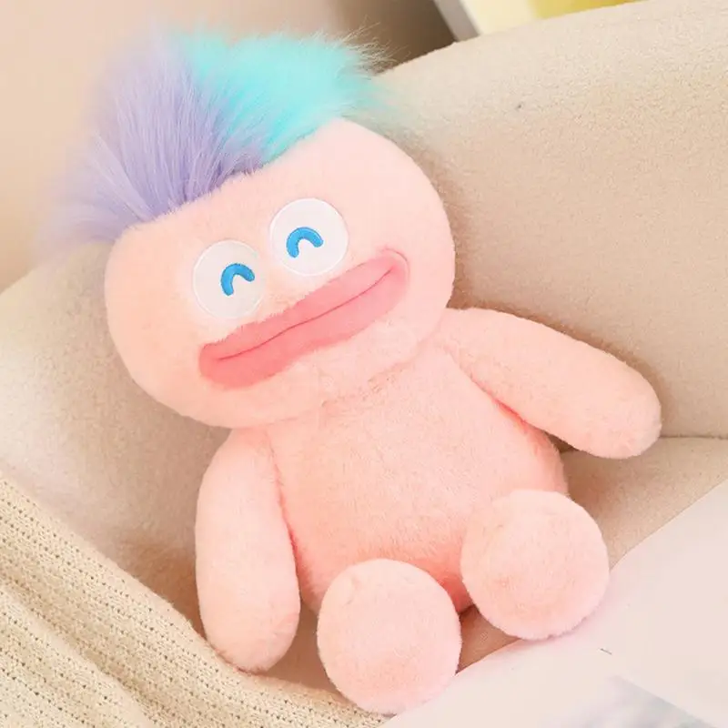 Aesthetic Plushies Comfortable Cartoon Big Mouth Stuffed Doll Animal Plush Toy Best Aesthetic Plushies  Children Birthday Gifts