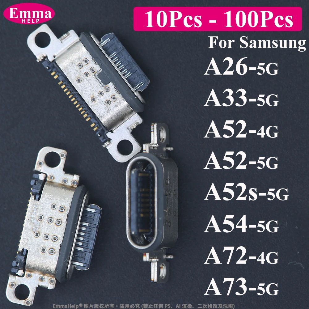 USB Charger Connector Charging Port Dock Plug for Samsung Galaxy A52 A52s A72 A33 A54 A73 (A525 A528 A725 A336 A546 A736)