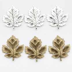REGELIN 10/pcs Antique Silver/Bronze Maple leaf connection Charm Pendant Diy Necklace Jewelry Making Handmade Craft