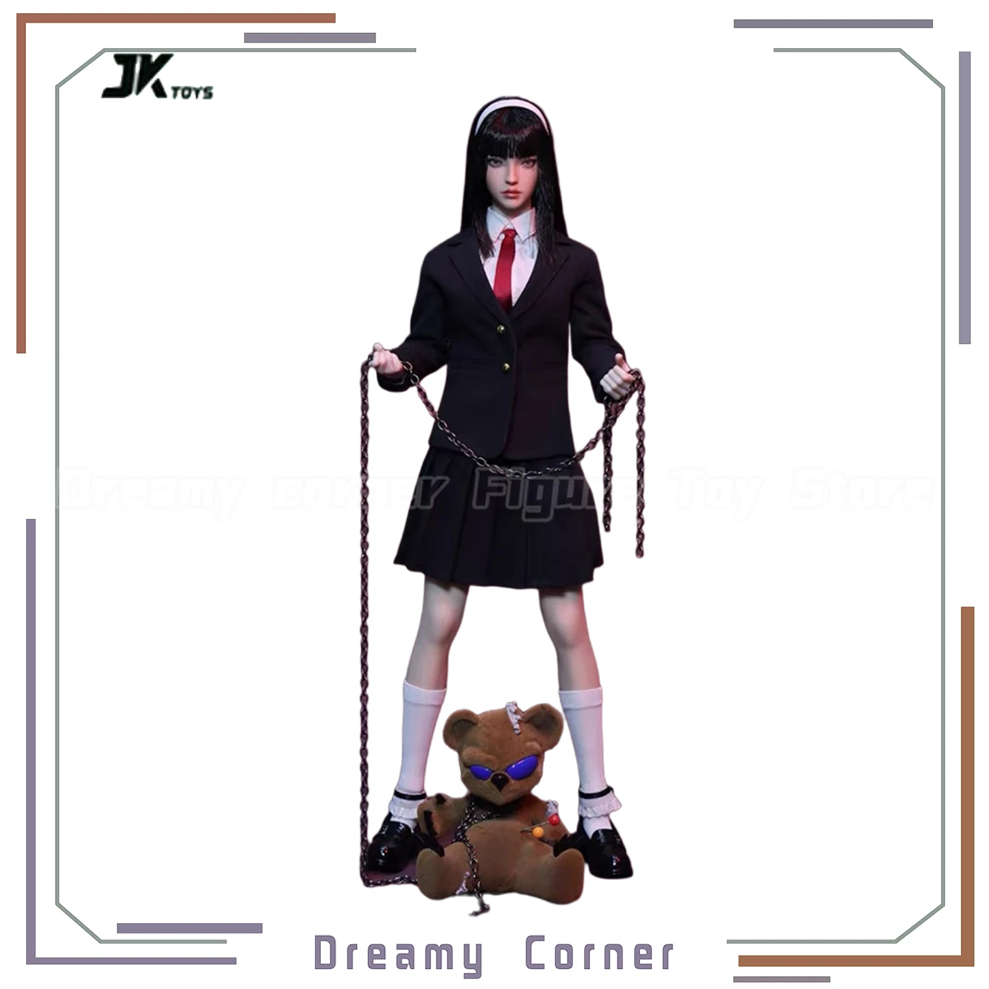

【В наличии】JKTOYS K-005 Taboo Girl Tomie Косплей Версия 1/6 Фигурка Орнамент Коллекция Модель