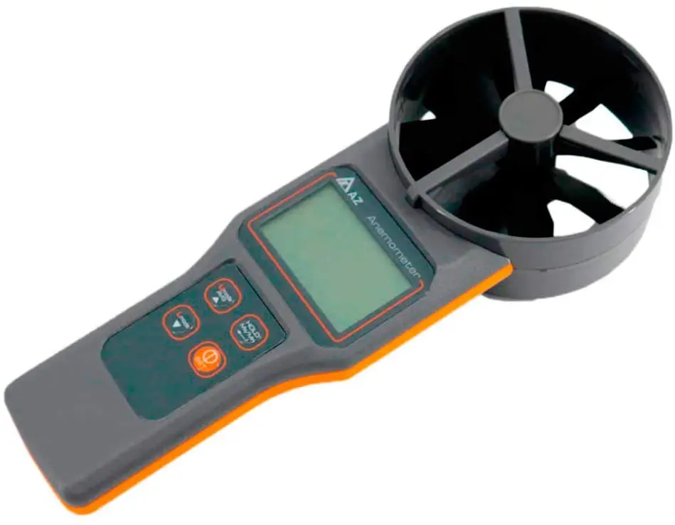 AZ8919 Digital Anemometer Price With Temperature Humidity CO2 Air Quality Detector Detects