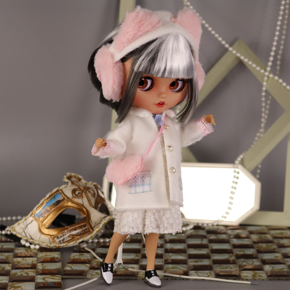 ICY DBS Blyth Doll Coldy Melt Tan Pelle Pouting Bocca 1/6 BJD OB24 ANIME GIRL