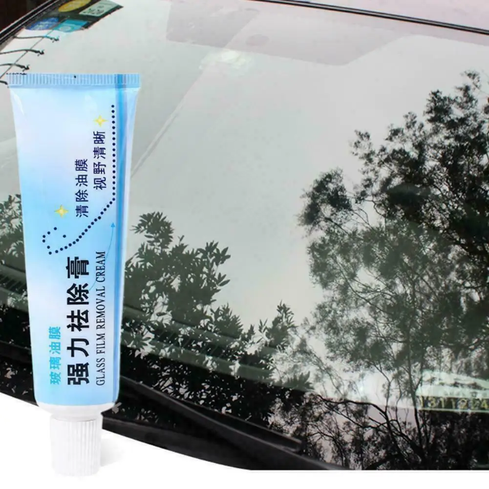 Car Cleaner Glass Oil Film Remover Windshields Liquid Cleaning Auto Car Glass Polishing Degreaser Cleaner Polish Paste