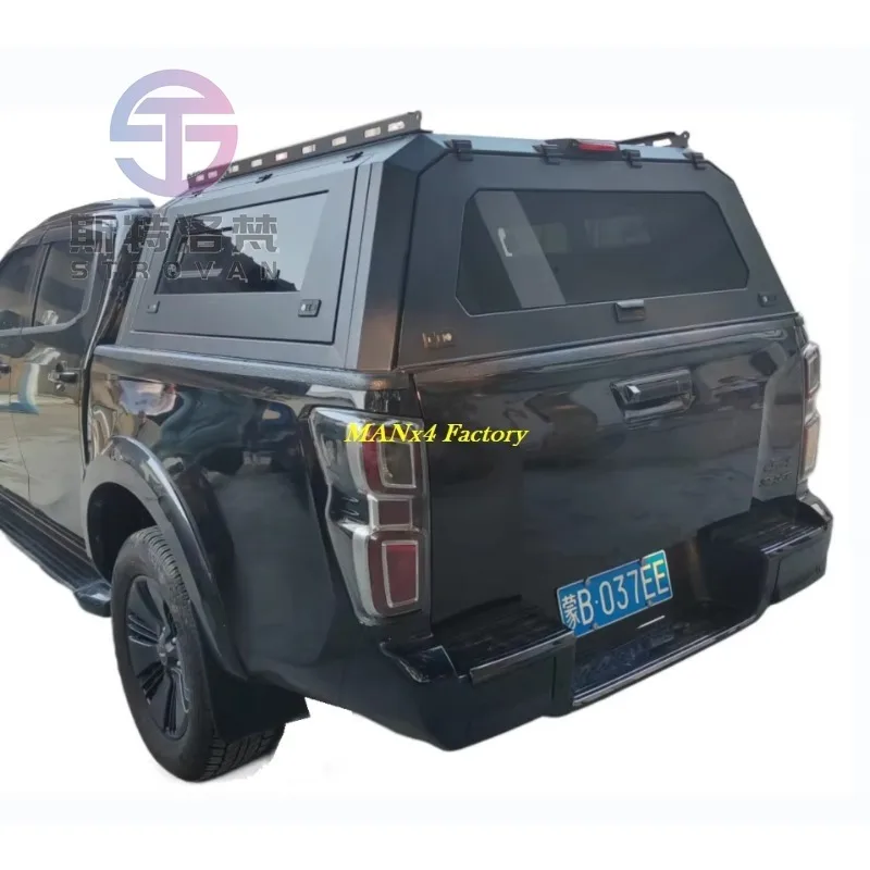 

STLF Steel Deluxe Pickup Canopy Truck Topper Camper Shell for Isuzu D-max Dmax Mazda BT-50 Pick Up Trucks