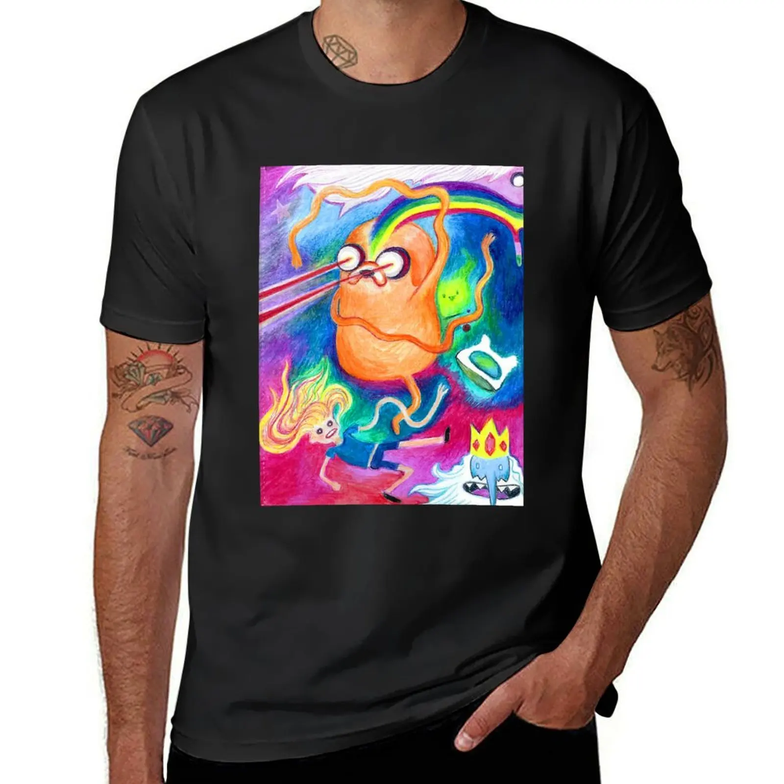 Crayon Time T-Shirt customs design your own quick-drying plain men clothing