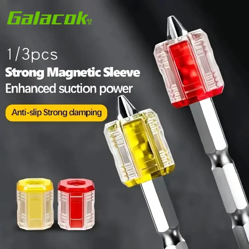 

Powerful Magnetizer/Magnetic Coil Electric Screwdriver Drill Bit Demagnetization Tool For 6.35mm (1/4 ") Strong Magnetic Design