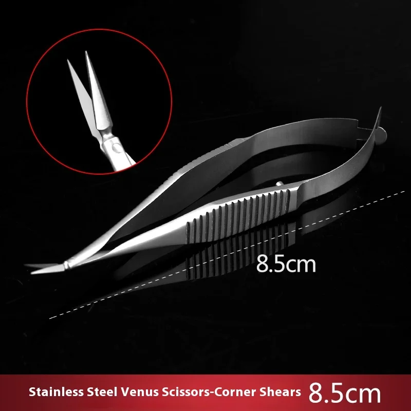 Ophthalmology Venus scissors Double eyelid surgery super-sharp iris scissors micro-instrument surgical tools