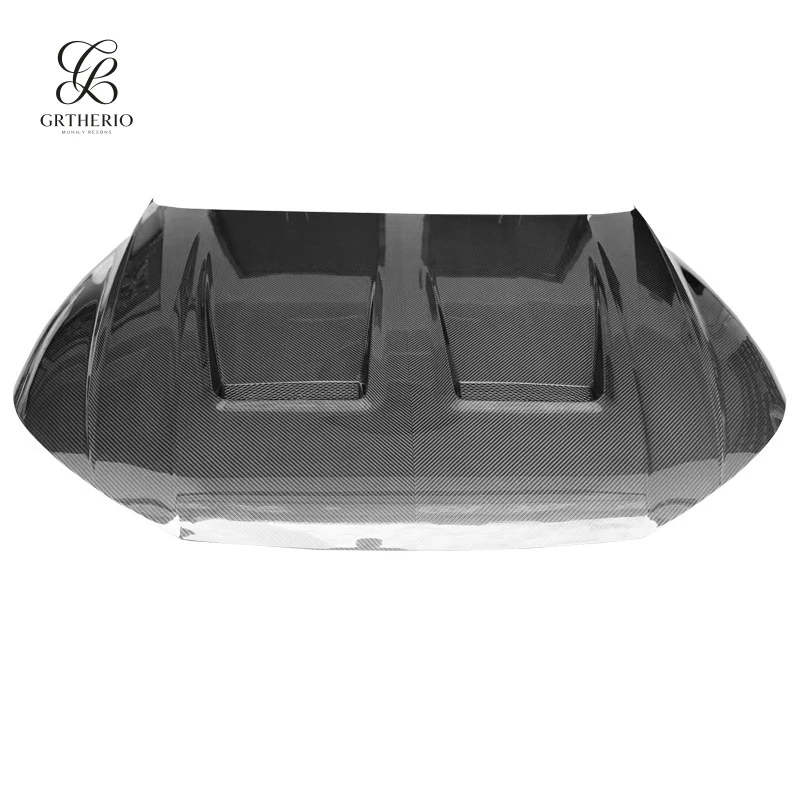 

Suitable for Audi Q5 dry carbon fiber hood modification, engine , car front cover, body kit accessories, decorative exterio