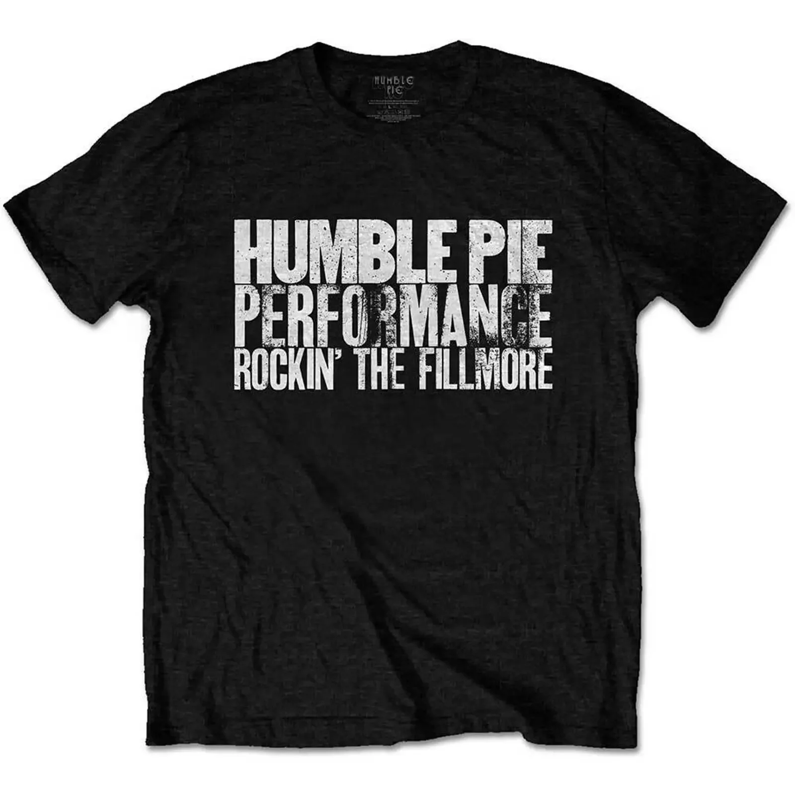 HUMBLE PIE Rockin The Fillmore T Shirt Official Merchandise vintage Washed Soft Stylish designer clothes fashion Comfortable