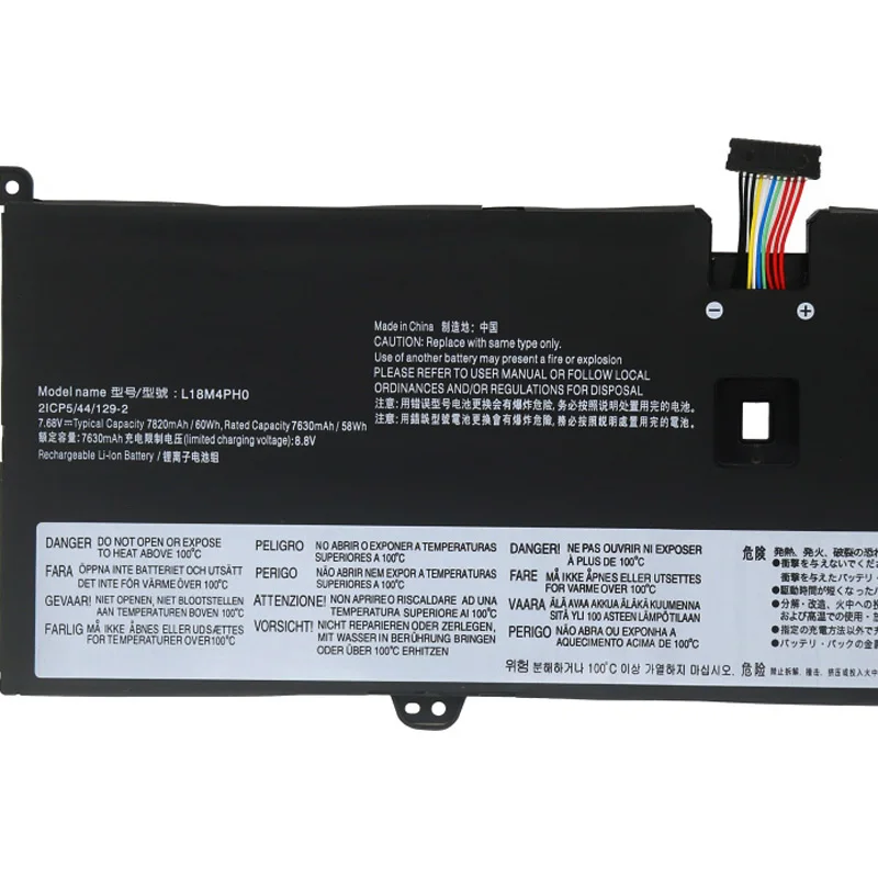 ZEDI New L18M4PH0 L18C4PH0 Laptop Battery For Lenovo Yoga C940 C940-14IIL 81Q9 Series 5B10T11585 5B10W67374 5B10T11586 60Wh