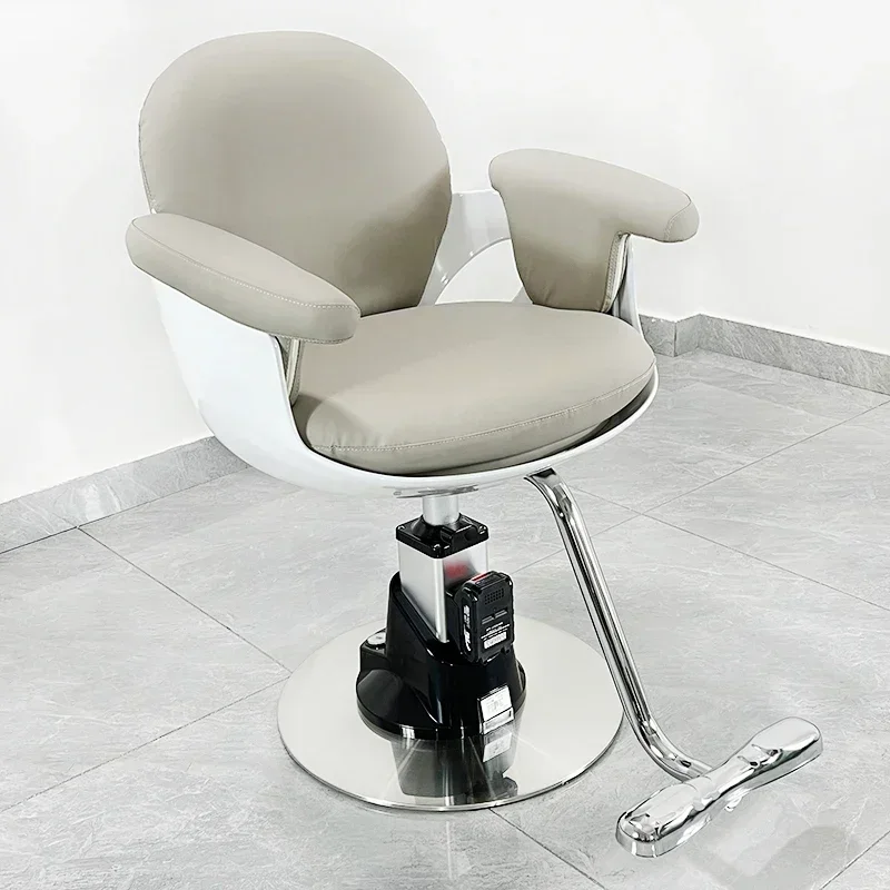 Stylist Chair Professional Barber Hairdressing Salon Beauty Stool Swivel Hydraulic Reclining Adjustable Height Luxury Furniture