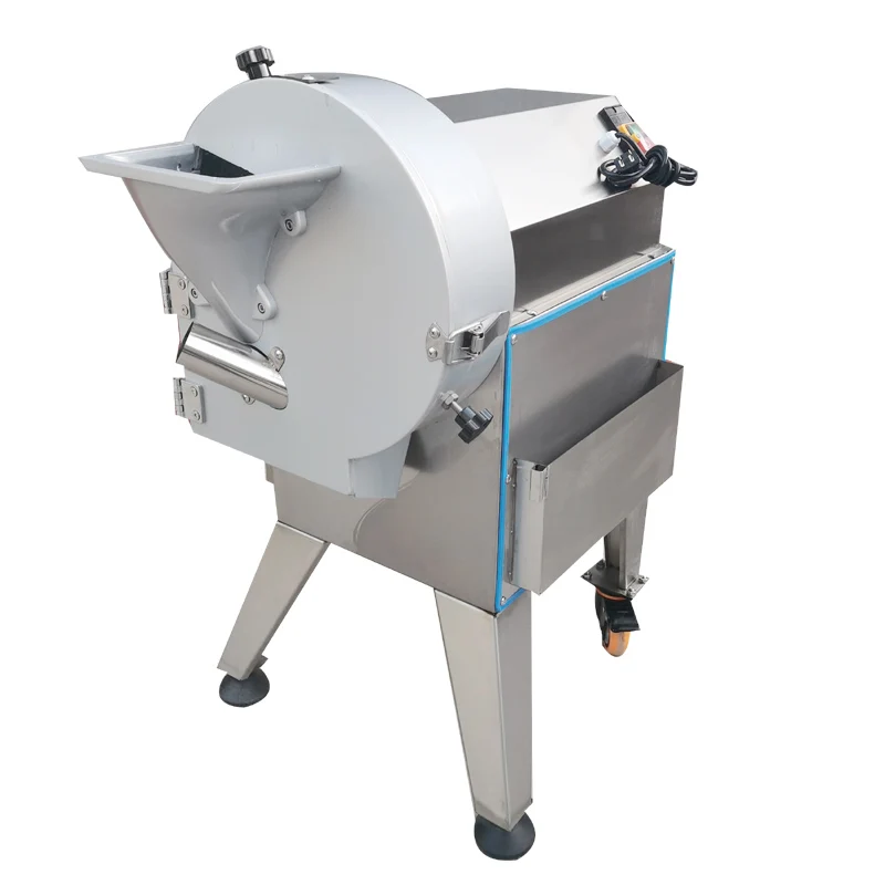 Electric Vegetable Cutting Machine Cabbage Chilli Potato Onion Slicer Machine Commercial Automatic Vegetable Cutter