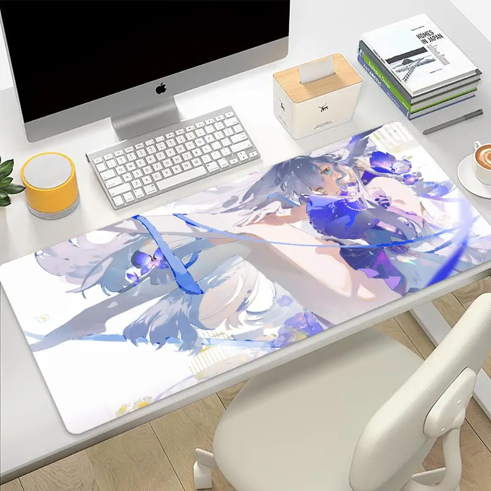 R_robin H_honkai S_star R_rail Mouse Pad PC game mousepad laptop desk pad XXL non-slip computer keyboard mouse mat