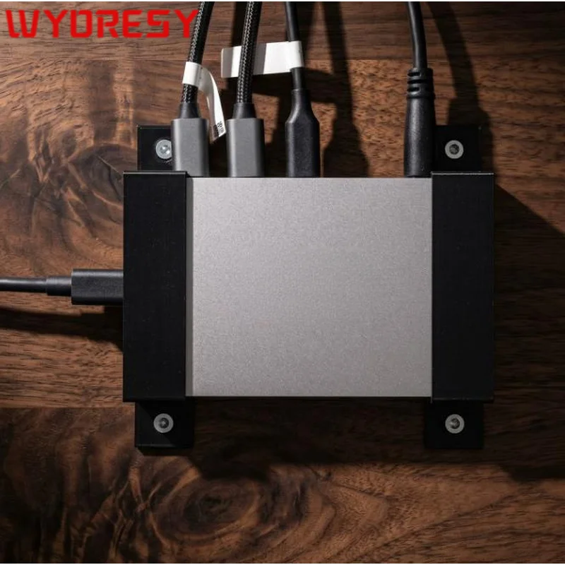 For CalDigit (Element 5) Hub Mount Solid Frame Secure Docking Unit And Prevent Slip Heavy Duty Stable