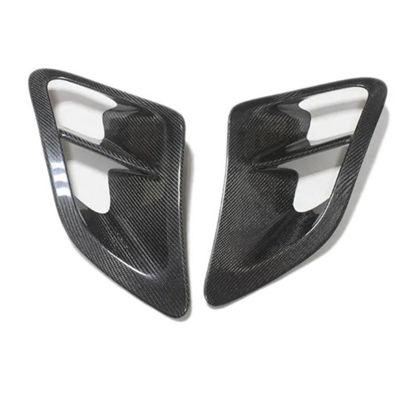 

Car Accessories Real Carbon Fiber Side Vents Air Intake Cover Side Ventilation Grille For Porsche 997 911 2004-2008 2PCS/Set
