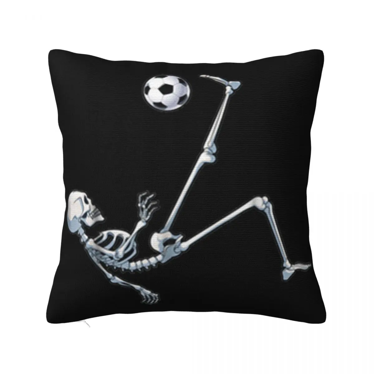 Beautiful Skeleton Soccer Football Halloween Costume Gifts Pattern Punk Selling Autumn Pillow Case