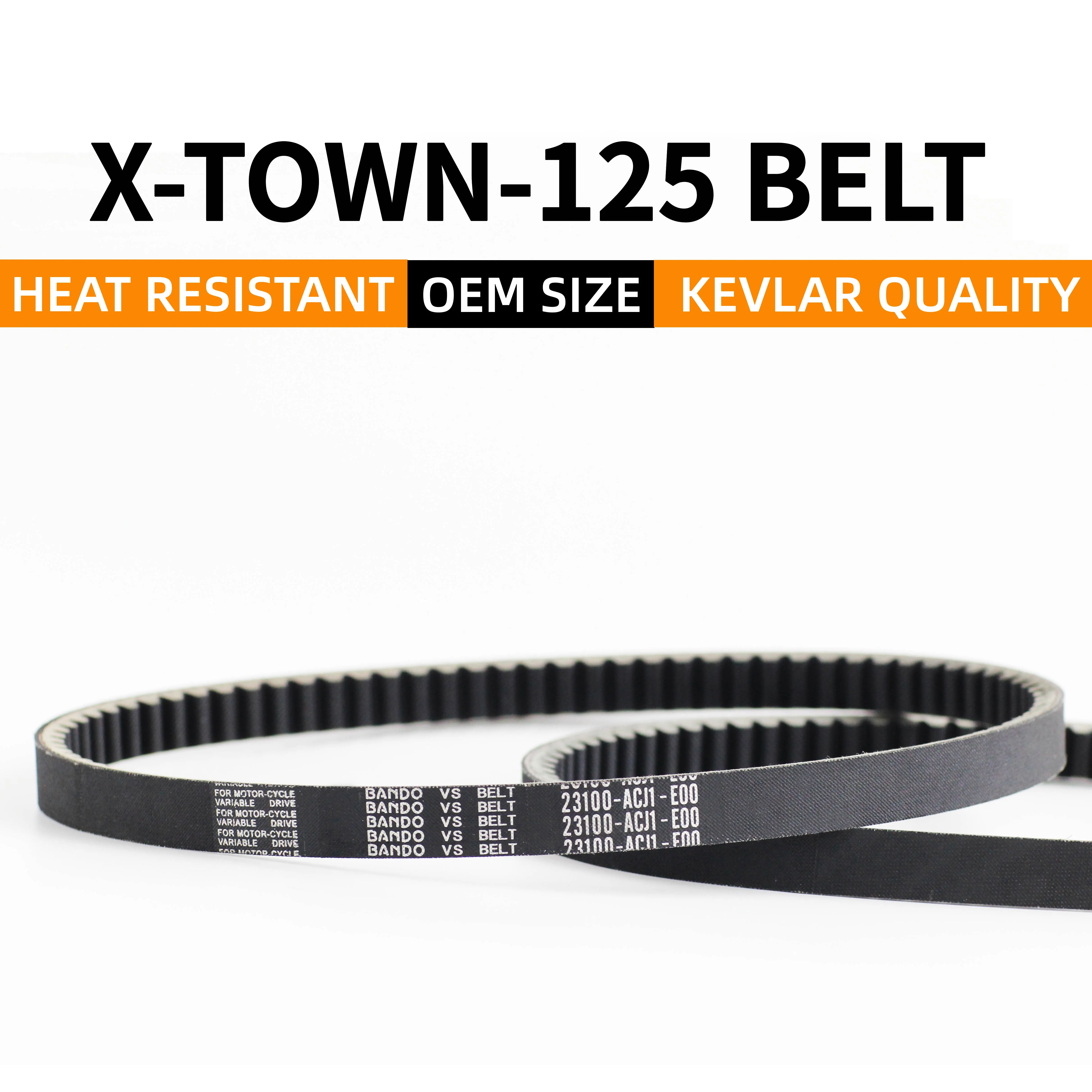 

Kevlar GENUINE Scooter V-Belt for Kymco X-TOWN-125 DOWNTOWN 125 OEM 23100-ACJ1-E00 CVT Transmission Belt