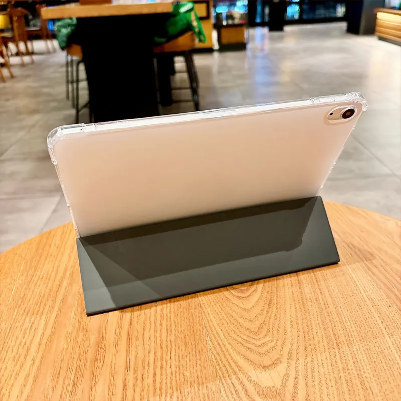 حافظة كمبيوتر لوحي ثلاثية الطي بنمط نجمة أرجوانية بسيطة لجهاز iPad pro 10/11/2020/6th/7th/8th/Air 3rd/Air 4th/9th gen/Air 5th Gen 2022/A