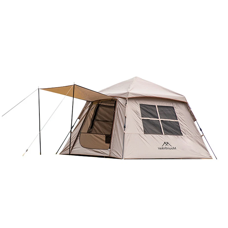 

Fast Open Fully Automatic Tent Outdoor Camp Tourist Small Cap 150D Oxford Waterproof Windproof Family Picnic Travel 3-4persons