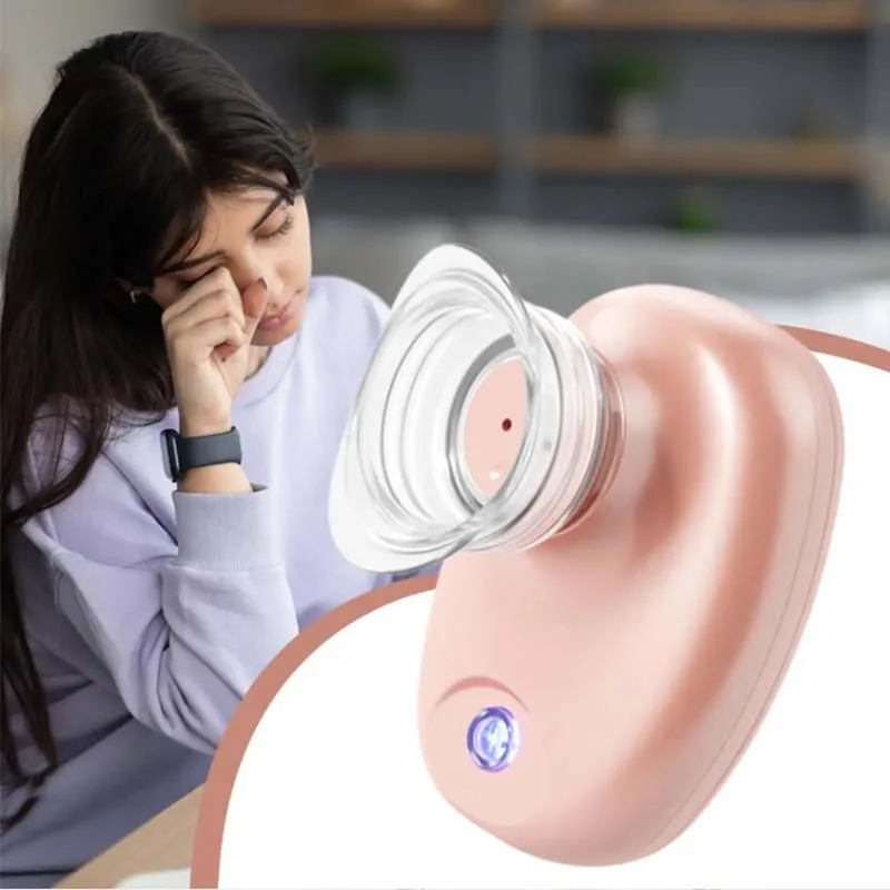 Mini pulverizador de ojos inalámbrico portátil, Mini pulverizador de niebla Nano Facial de mano, pulverizador de ojos recargable, hidratante para