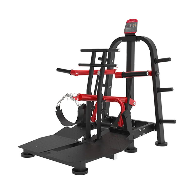 New Commercial Fitness Equipment Plate Loaded Hip Belt Squat Machine Metal Gym Equipment For Strength Training Minolta Fitness