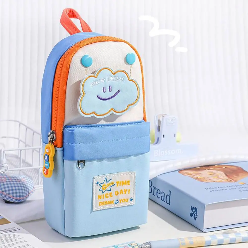 Hoge kwaliteit Cloud Design pennenzak Grote capaciteit Multifunctionele briefpapiertas Penbox Studenten