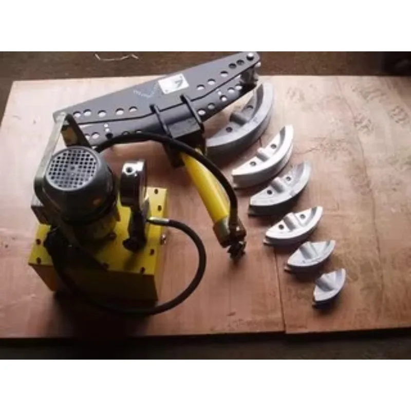 New Manually Operated Electric Pump Steel Tube Bender Machine Hydraulic Pipes Bending Tools Construction Iron Seamless Pipes