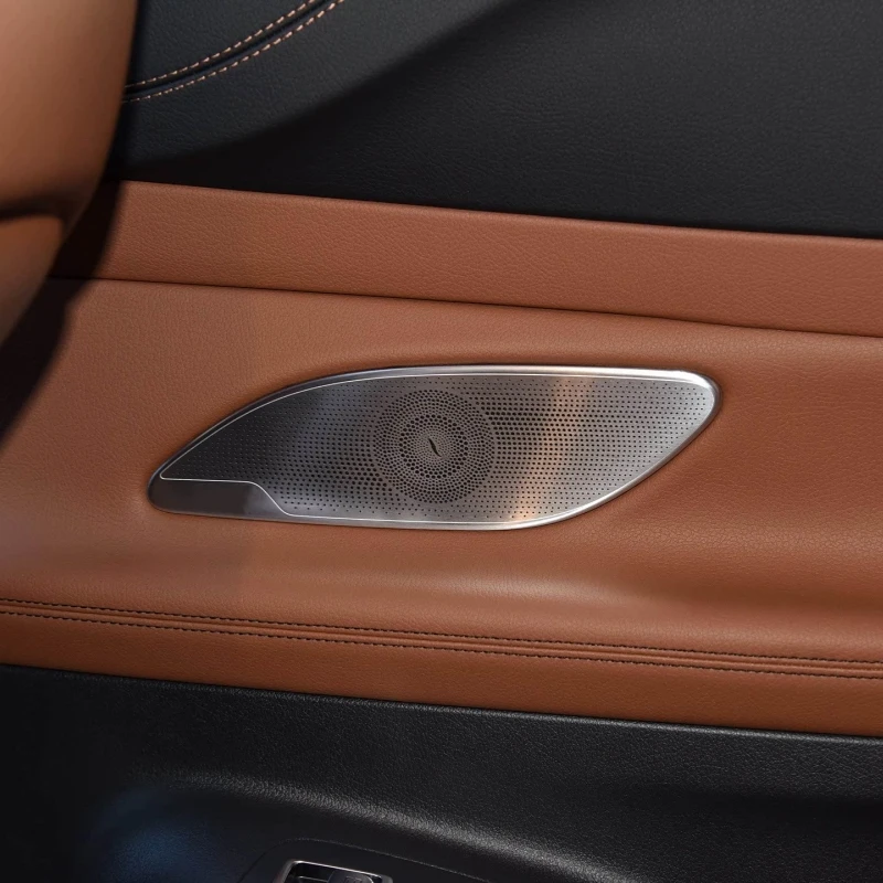 For Mercedes Benz E Class Coupe C238 W238 2017 2018-2021 2022 Front Rear Door Audio Speaker Cover Trim Car Inner Car Styling