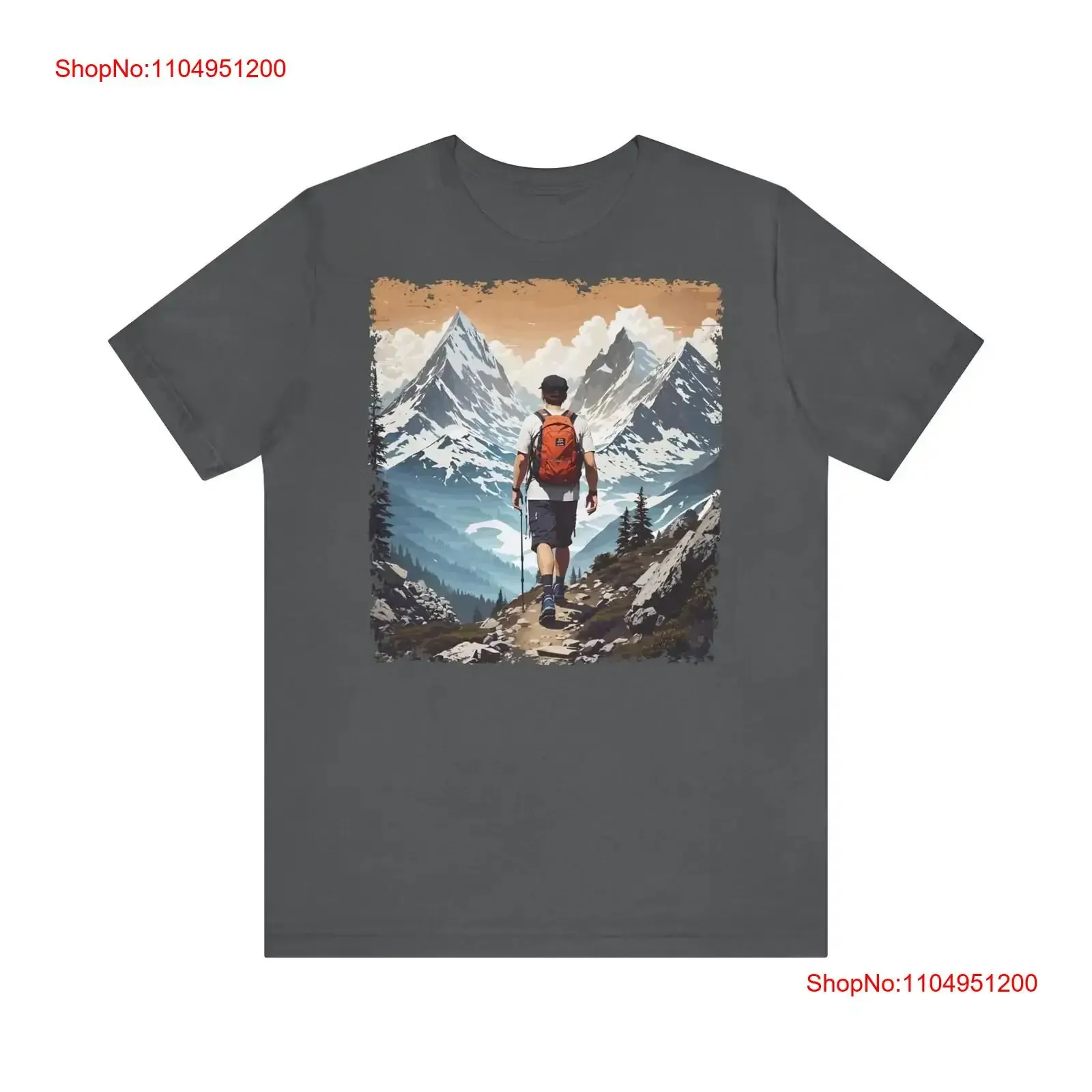 

Походная горы, винтажная футболка с деревьями, лесом, уличная ретро-деревянная футболка Nature Premium, винтажная стираная уличная одежда, мягкая дышащая