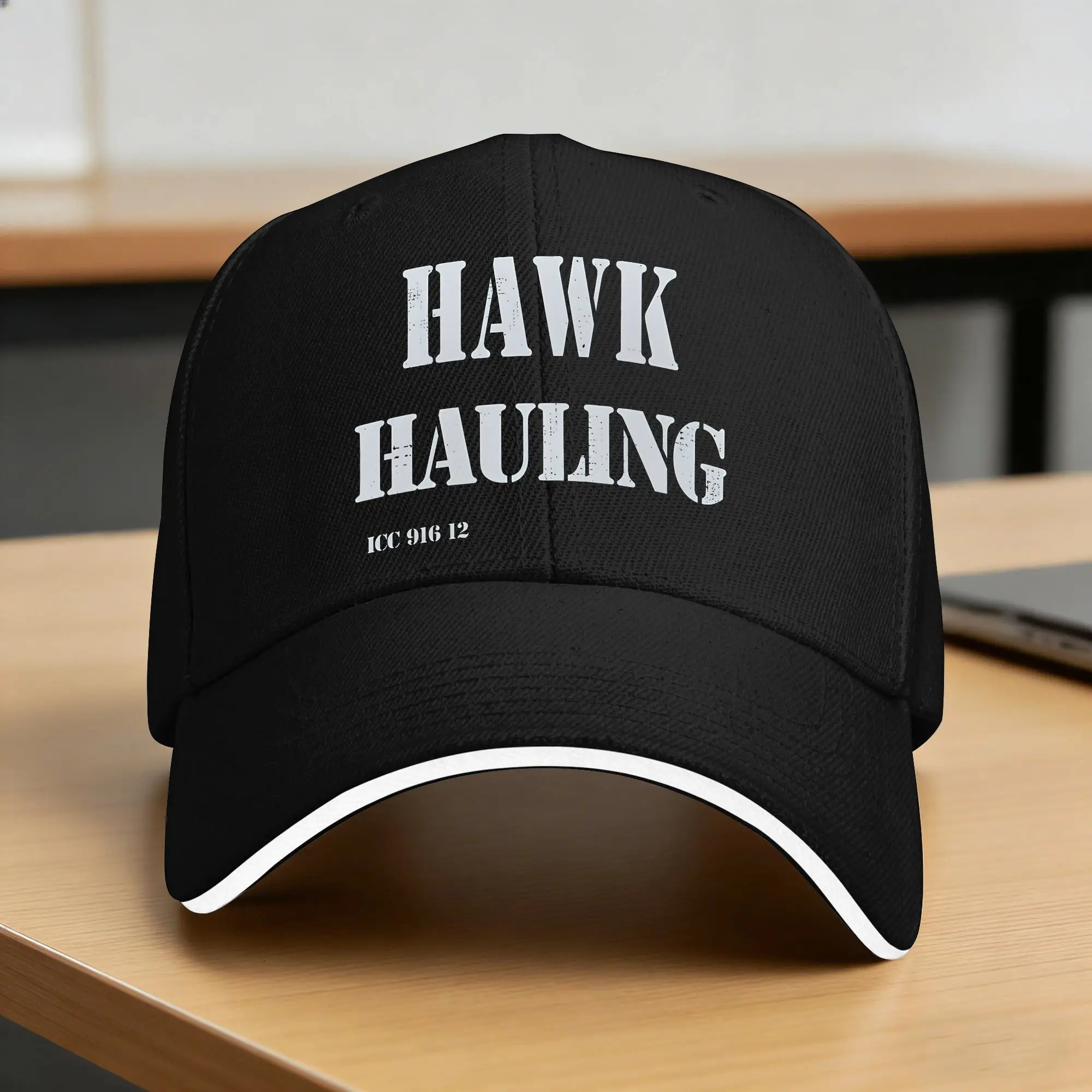 Hawk Hauling Door Decal Casual Baseball Cap Over The Top Running Hippie Hip Hop Hats Summer Sun Visor Male Vintage Baseball Caps