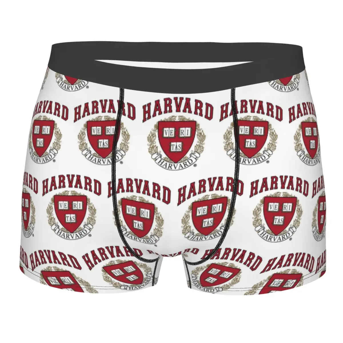 Boxer Underpants Shorts Harvard Medical School Panties Men Ventilate Underwear for Homme Man Boyfriend Gift