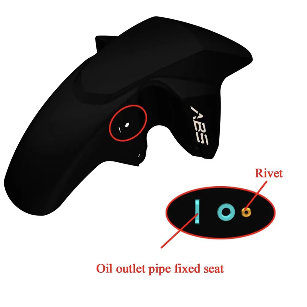 Fit 310R Motorcycle Accessories Original Front Fender Mudguard  For Zontes ZT310-R / ZT310-R1 / ZT310-R2