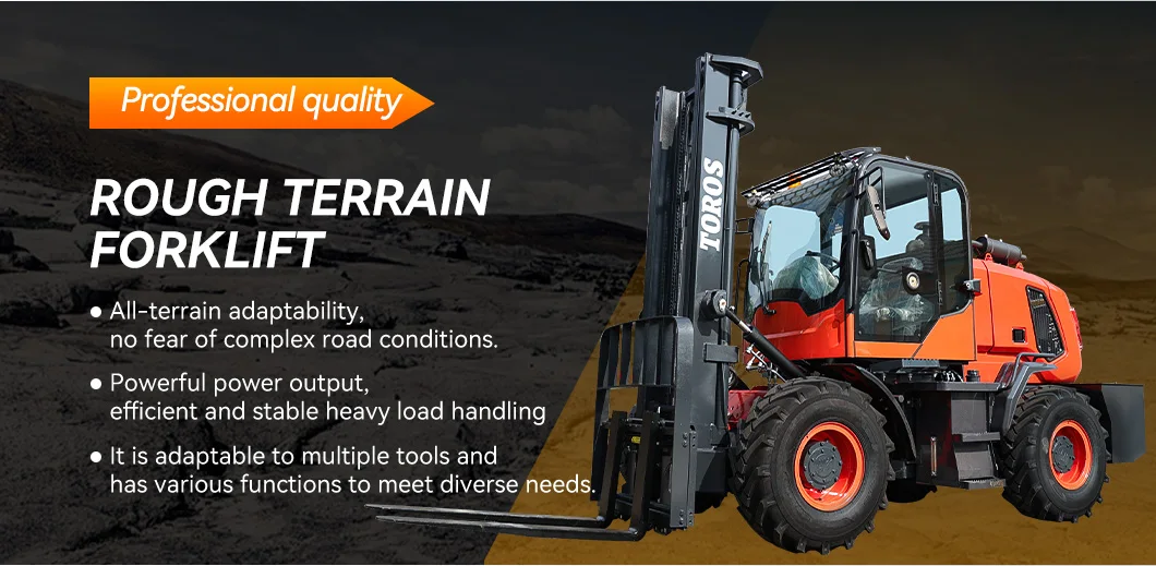 Off-Road-Gabelstapler Diesel Hochwertiger Offroad-Diesel-Gabelstapler 3,5 Tonnen Passen Sie raue, schnelle Lieferung an. Gelände-Gabelstapler – Detail 5